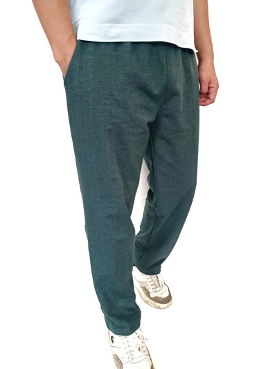 Şalvar Pantalon Kışlık - Petrol Yeşil