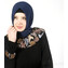 YAPRAK YAKA ASMA ELBİSE 1278