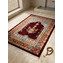 Premium Bambu İpek İran Seccade - Saray Serisi 125x80 cm 160 Tarak El İşçiliği Saçaklı